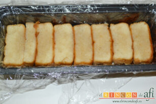 Bizcocho borracho de chocolate, receta paso a paso