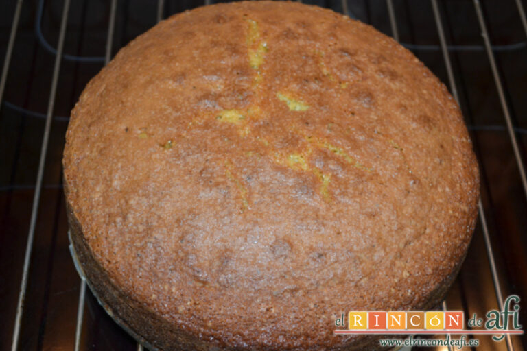 Tarta de naranja y chocolate, receta paso a paso