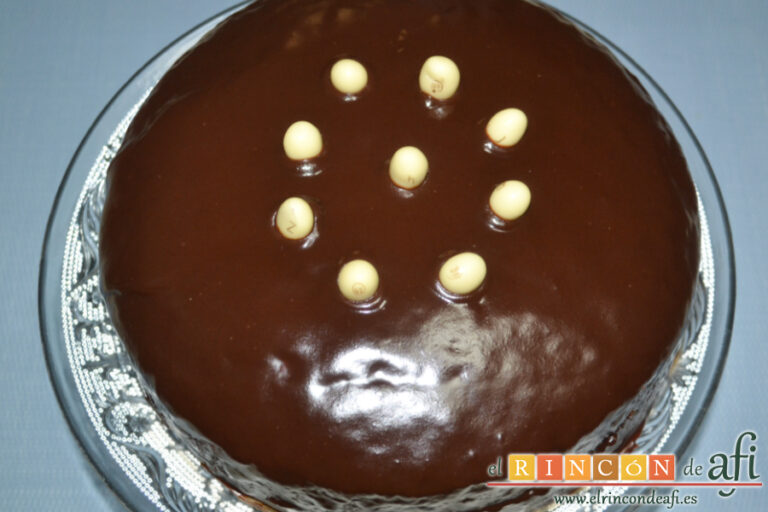 Tarta de naranja y chocolate, receta paso a paso