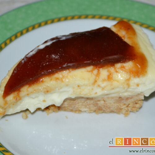 Tarta de queso y membrillo