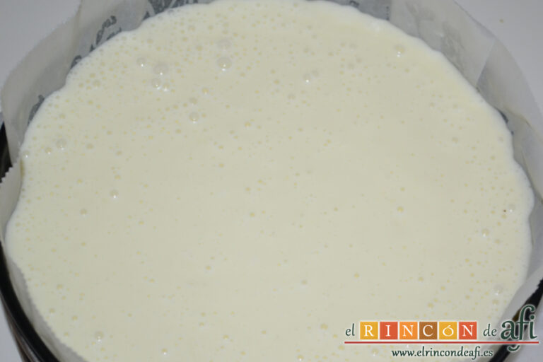 Tarta de queso y membrillo, receta paso a paso
