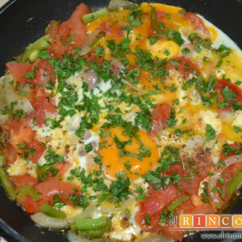 Shakshuka, receta paso a paso
