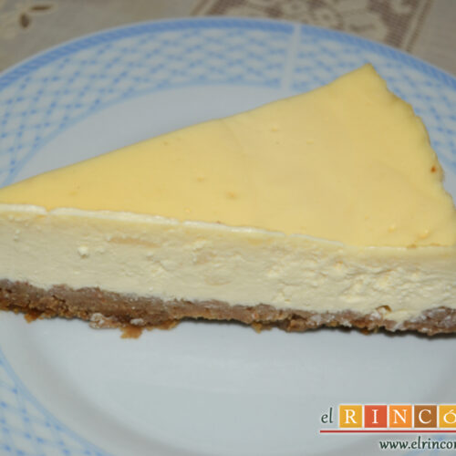 Tarta de queso New York cheesecake