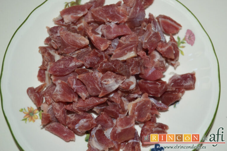 Cardo a la navarra, receta paso a paso