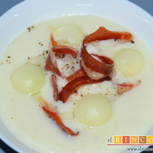 Sopa de melón