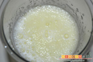 Sopa de melón, receta paso a paso
