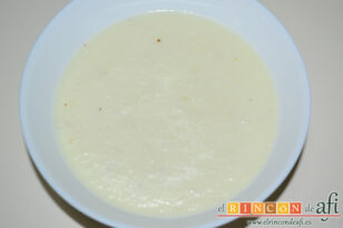 Sopa de melón, receta paso a paso