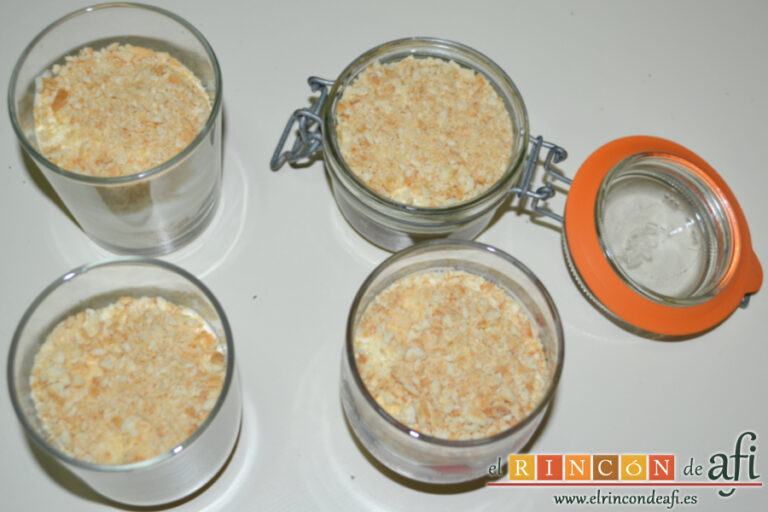 Serradura portuguesa, receta paso a paso
