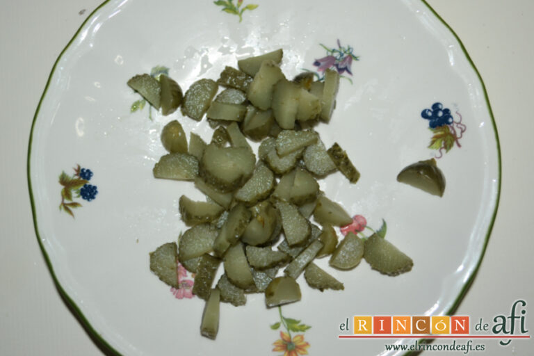 Ensaladilla Angelina, receta paso a paso