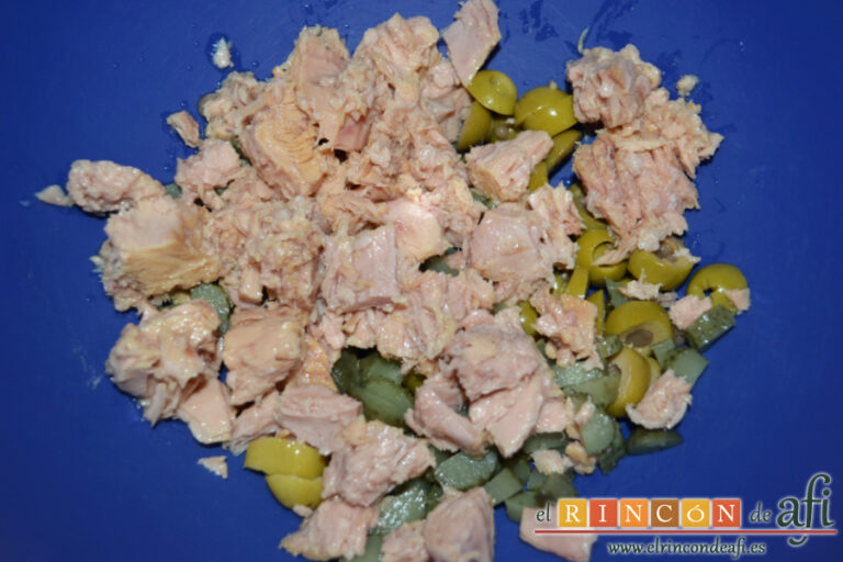 Ensaladilla Angelina, receta paso a paso