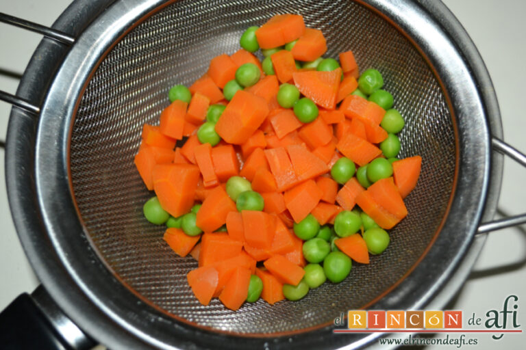 Ensaladilla Angelina, receta paso a paso