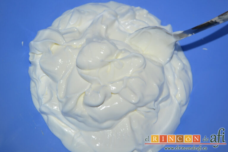 Tarta de yogur griego