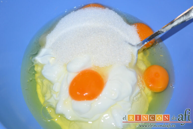 Tarta de yogur griego