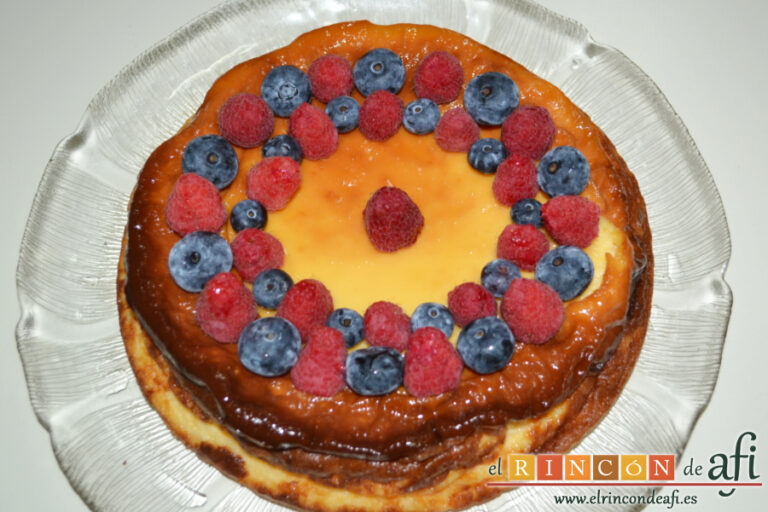 Tarta de yogur griego