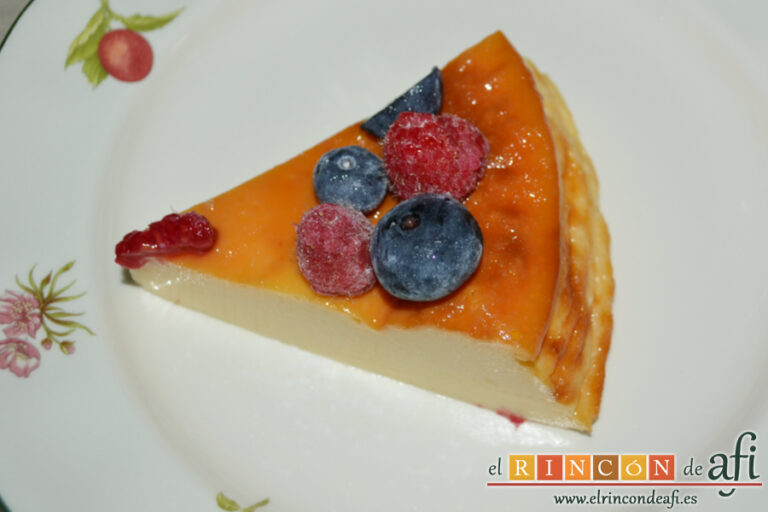 Tarta de yogur griego