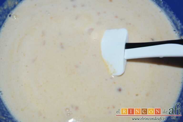 Pastel de chocolate y mousse de turrón, receta paso a paso