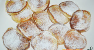 Tortitas de manzana con yogur