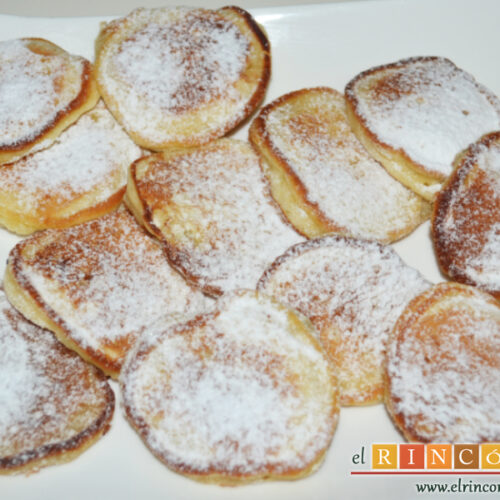 Tortitas de manzana con yogur