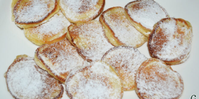 Tortitas de manzana con yogur