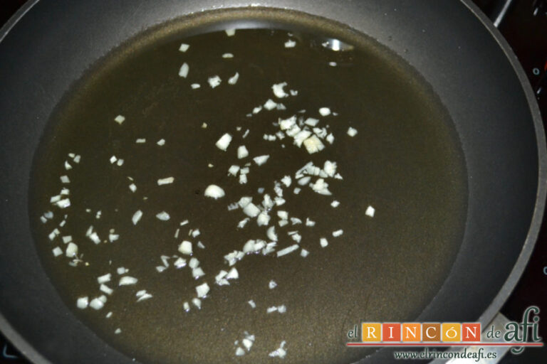 Tortilla de bacalao, receta paso a paso