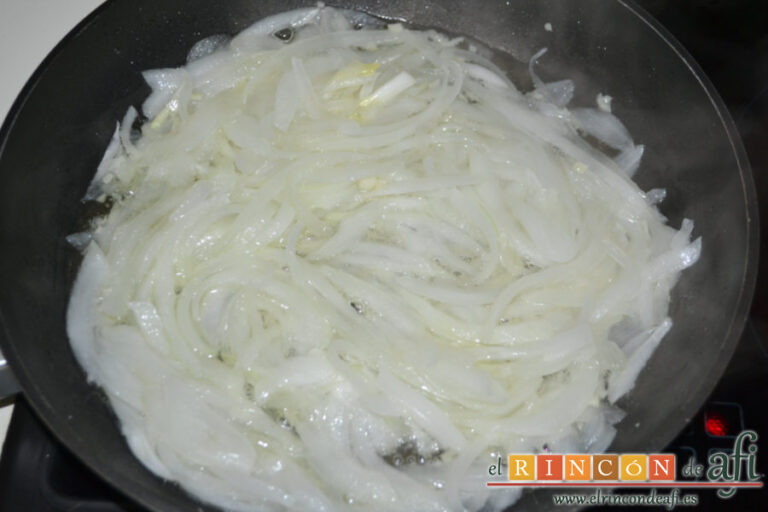 Tortilla de bacalao, receta paso a paso
