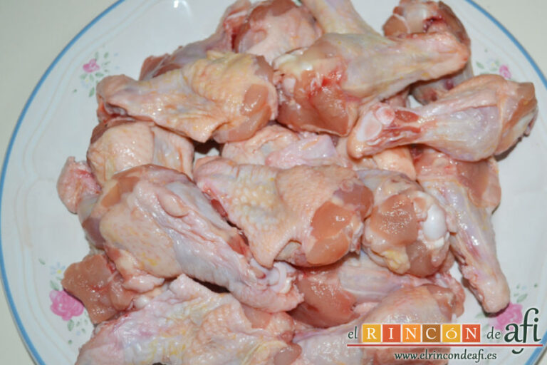 Alitas de pollo laqueadas con salsa Worcestershire, receta paso a paso