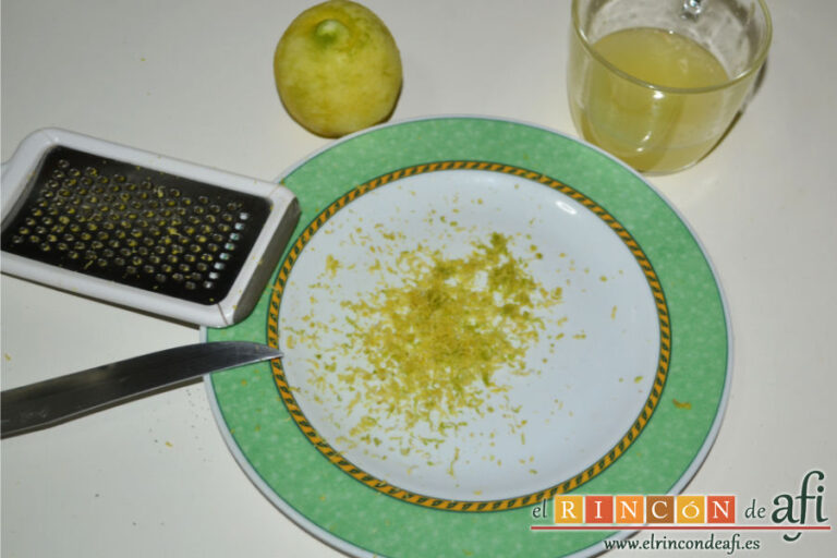 Pastel de limón y leche condensada, receta paso a paso