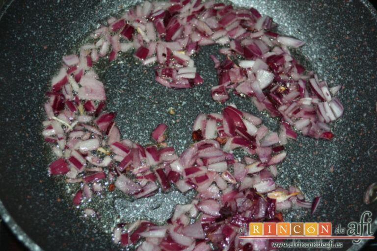 Quiche de jamón de pavo y calabacinos en airfryer, paso a paso