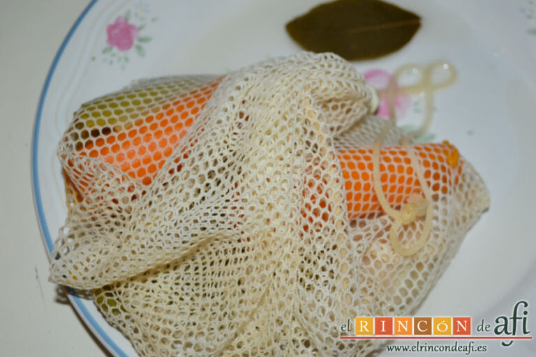Judiones con choco, receta paso a paso