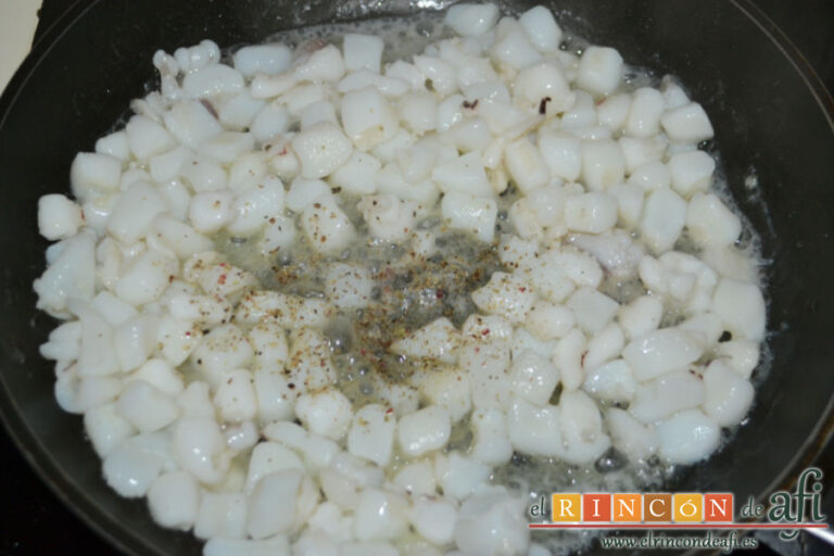 Judiones con choco, receta paso a paso