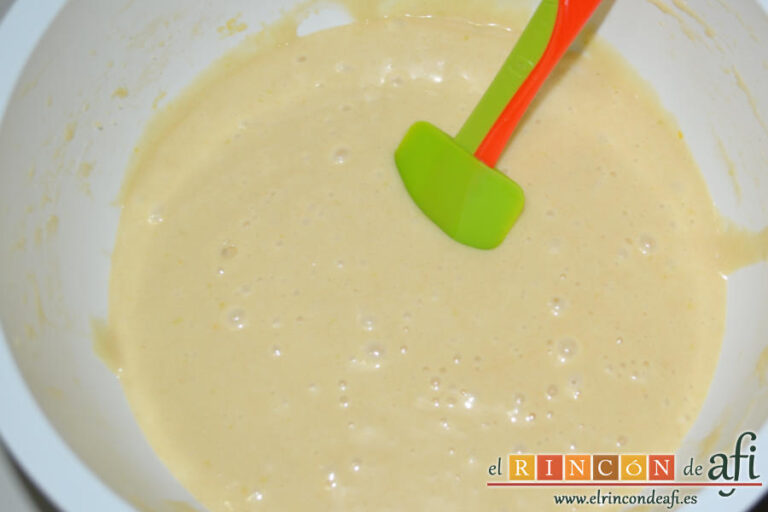 Bizcocho de yogurt 1, 2, 3 con airfryer, receta paso a paso
