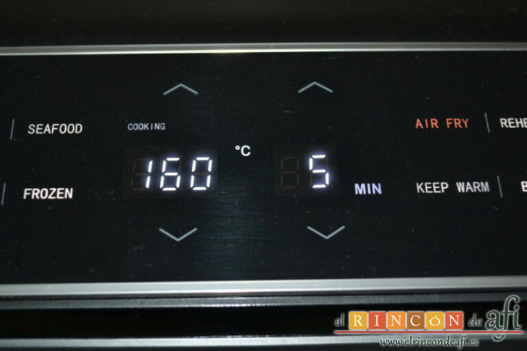 Bizcocho de yogurt 1, 2, 3 con airfryer, receta paso a paso