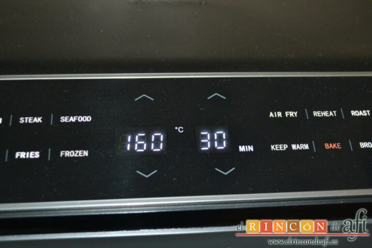 Bizcocho de yogurt 1, 2, 3 con airfryer, receta paso a paso