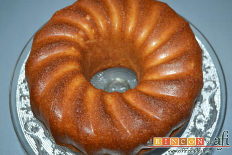 Bizcocho de yogurt 1, 2, 3 con airfryer, receta paso a paso