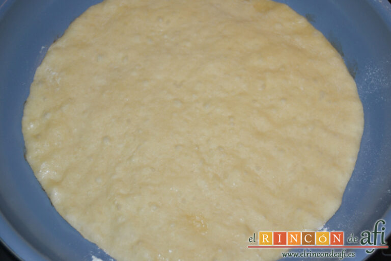 Pizza en sartén, receta paso a paso