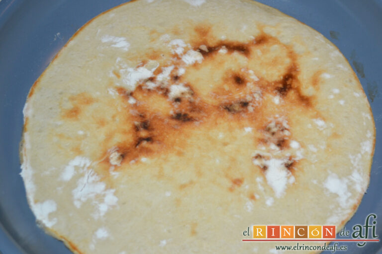 Pizza en sartén, receta paso a paso