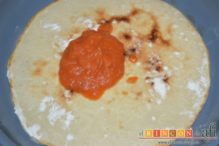 Pizza en sartén, receta paso a paso