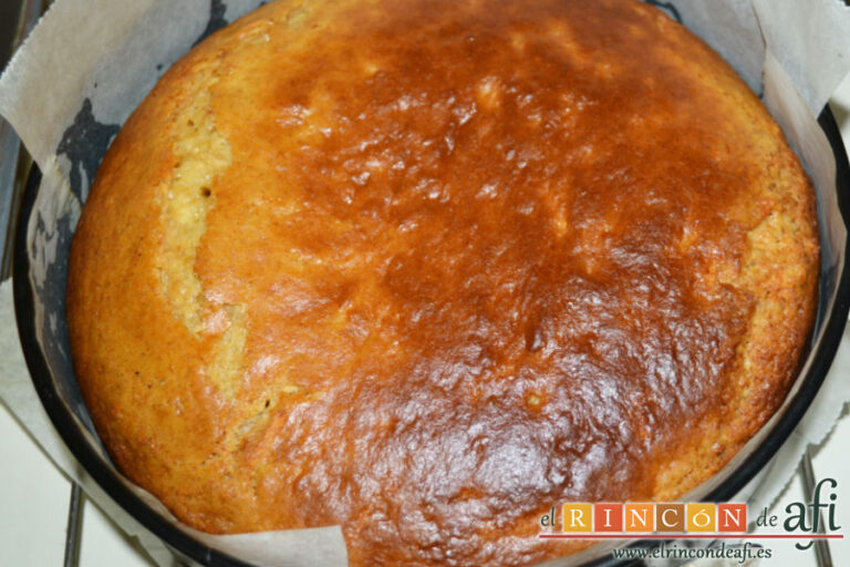 Bizcocho de manzana con leche condensada, receta paso a paso