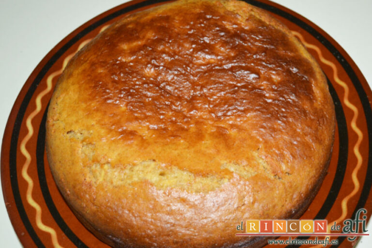 Bizcocho de manzana con leche condensada, receta paso a paso