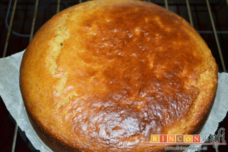 Bizcocho de manzana con leche condensada, receta paso a paso