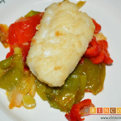 Bacalao con pimientos