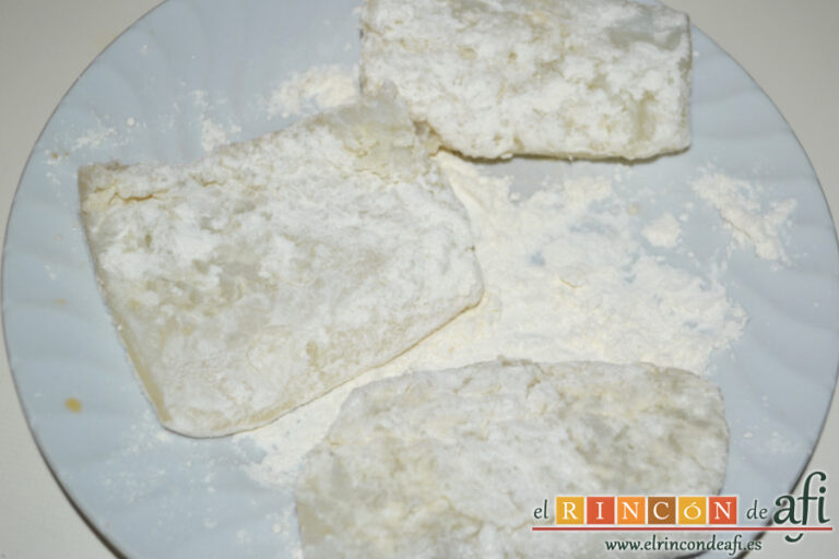 Bacalao con pimientos, receta paso a paso