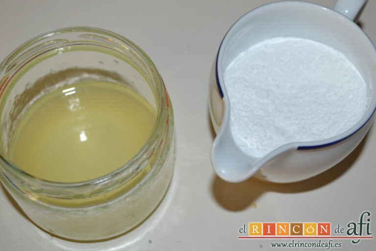 Bizcocho de yogurt 1,2,3 tipo bundt con glaseado de limón en airfryer, receta paso a paso